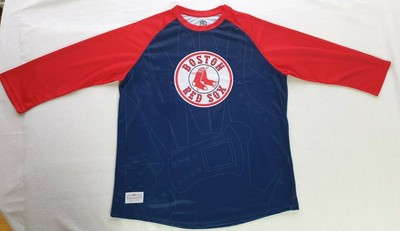 Boston Red Sox MLB Baseball Team Sports Crate Limited Edition Shirt, blau, Gr. L