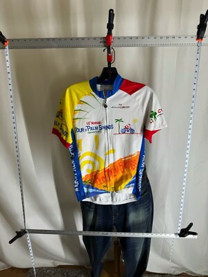 Palmasino Tour De Palm Springs Bicycle Cycling Jersey Shirt Small