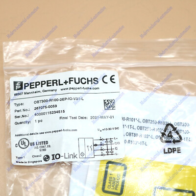 Sensor Pepperl fuchs Obt300 r100  2ep io v31 l | Envío gratis