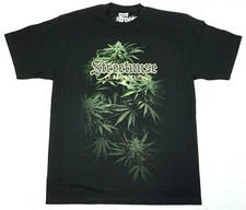 STREETWISE GREENS T-shirt Urban Streetwear Adult Men's Tee Black New