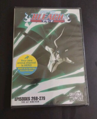 Bleach Uncut Set 19 Episodes 268-279 (DVD) Brand New Sealed 