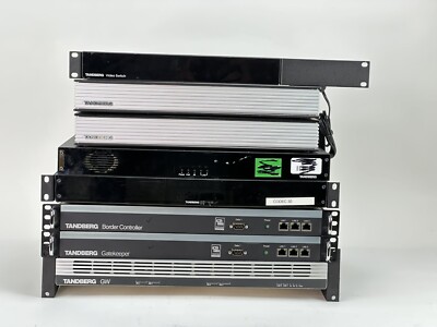 Lot of Tandberg 8x TTC5-01 TTC6-08 TTC6-07 TTC2-02 TTC2-01 TTC7-14 Video System