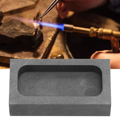 Graphite Ingot Mould Casting Mold Crucible Refining Gold Silver Copper HR6