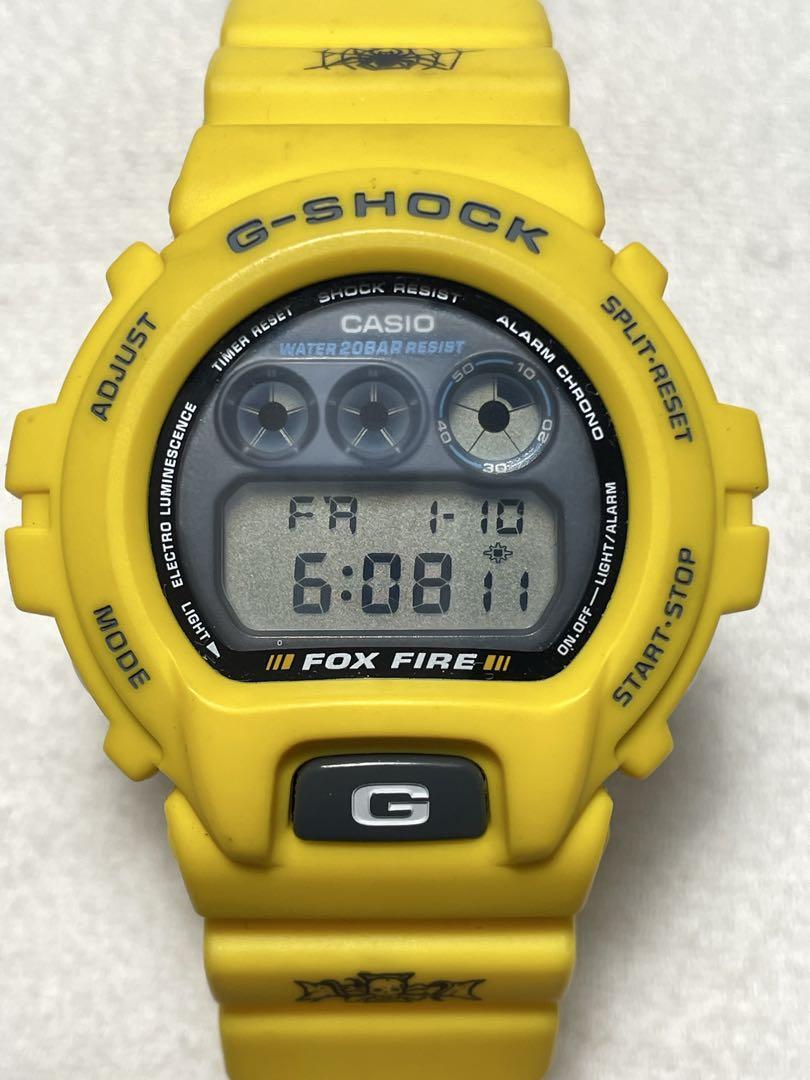G-Shock DW-6900 Yellow Digital Watch, Used, Minor Scratches 