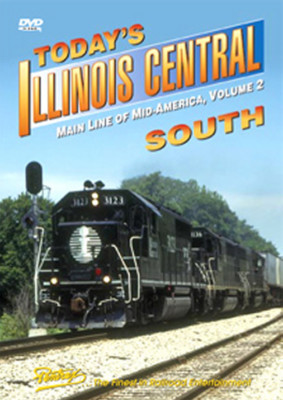Today's Illinois Central South DVD Pentrex IC Fulton to New Orleans SW14s GP10s