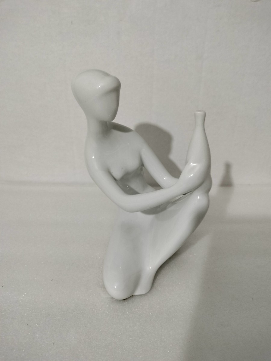 Porcelain Statue By Jitka Forejtova For Royal Dux, Czechoslovakia