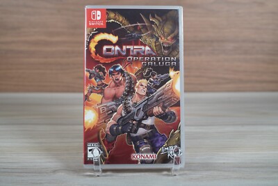 Nintendo Switch Contra Operation Galuga Limited Run New Sealed - English NTSC