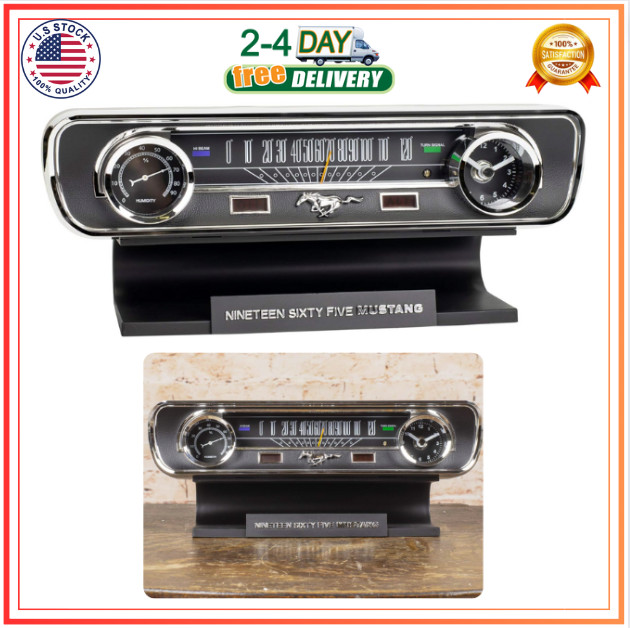 Mark Feldstein & Associates Ford 1965 Mustang Vintage Dashboard Tabletop Desk - s l1600
