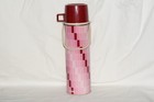 Vintage THERMOS Large King-Seeley Geometric Glass Metal 13.5” 1978 — photo 1