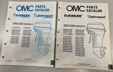 Esploso parti ricambi 432871 motori fuoribordo Evinrude/Johnson 6V 200/225 HP 2T