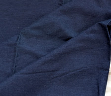 Classic Denim Fabric BLUE JEAN Solid 11 oz All Cotton 61"W x 3 Yards