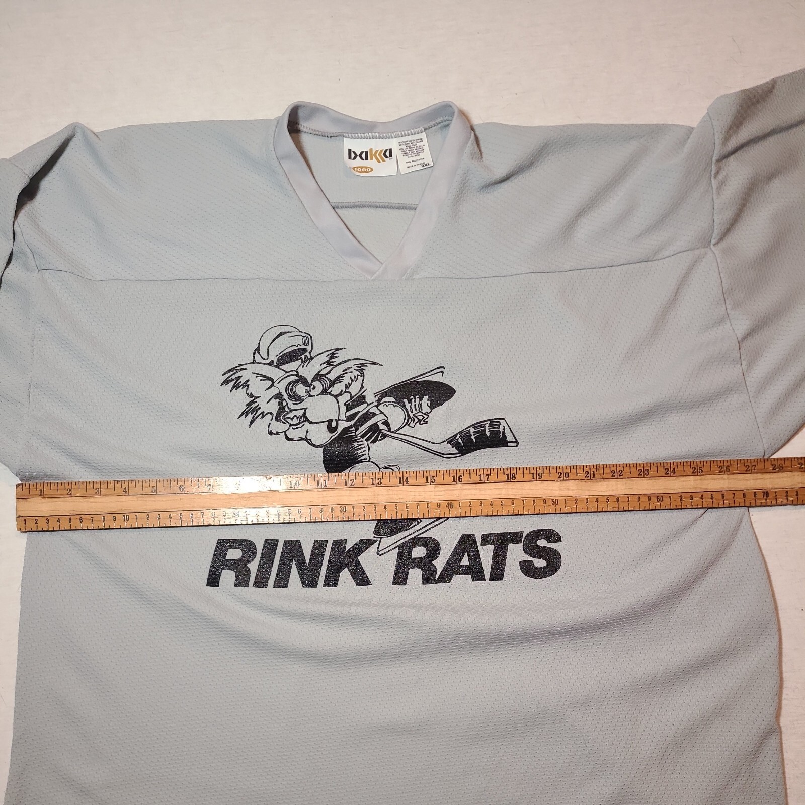 Hockey Rink Rats Big Graphic Jersey/Shirt, 2XL Gem
