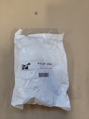 Arrow Pneumatics Asqf - 8M Muffler,Aluminum,1'' Air Inlet,Npt