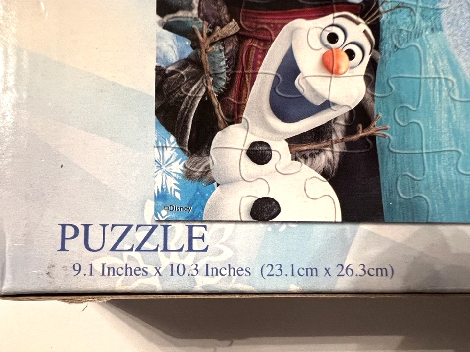 Rompecabezas Frozen 48 Piezas y Princesa Disney Aurora 150+ Piezas Madera NUEVO Foto 4 de 4