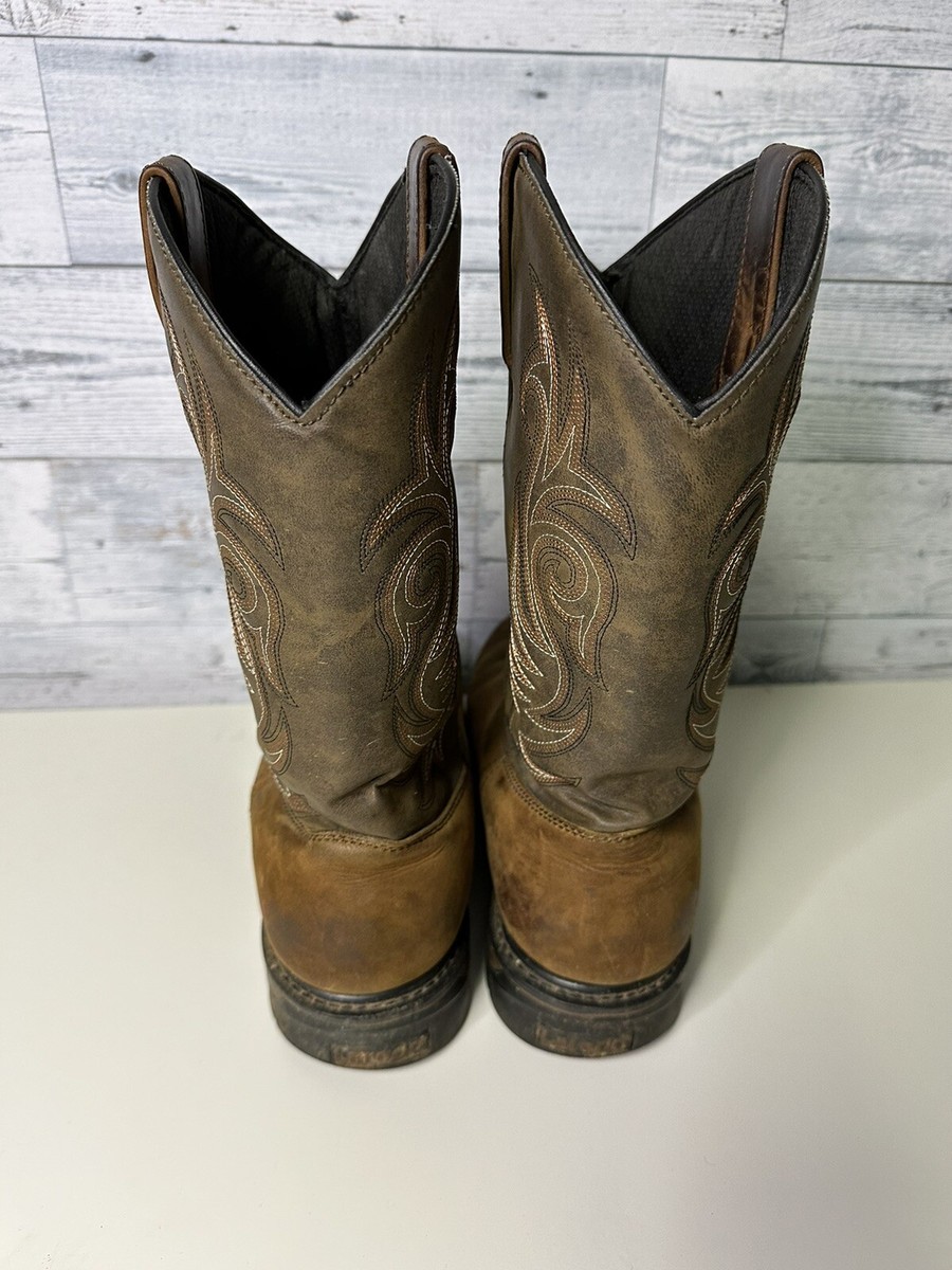 Laredo Hammer Waterproof Boot Mens Size 12 EW Heat and Slip  display picture 3