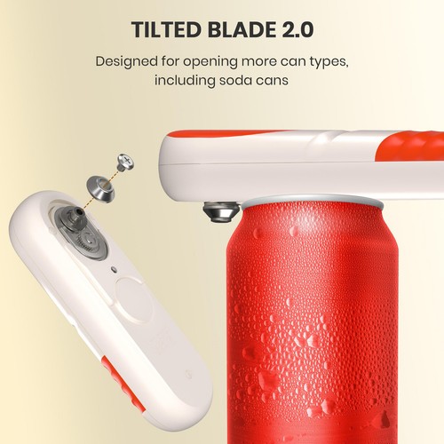 Electric Can Opener for Kitchen,Rechargeable Automatic Can Opener with Removable - Picture 5 of 8