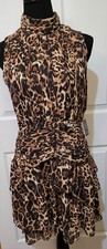 Women's Express Animal Print Dress Size 10 NWT