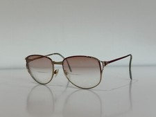 Vintage Gucci GG Oval Pink Gold Sunglasses FRAME ONLY