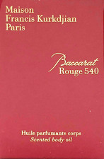 MAISON FRANCIS KURKDJIAN BACCARAT ROUGE 540 SCENTED BODY OIL 2.4 Oz / 70 ml NEW 
