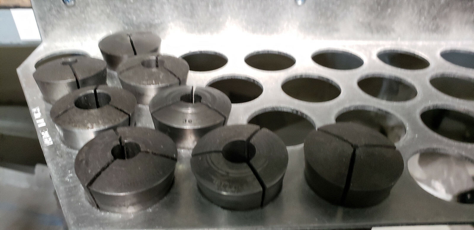 Bridgeport collet rack (R8), brand new, aluminum, made in usa. | eBay