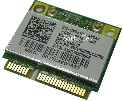 OEM Dell Wireless 40J12 DW1502 11b/g/n Half Mini Wireless Wifi Card AR5B95