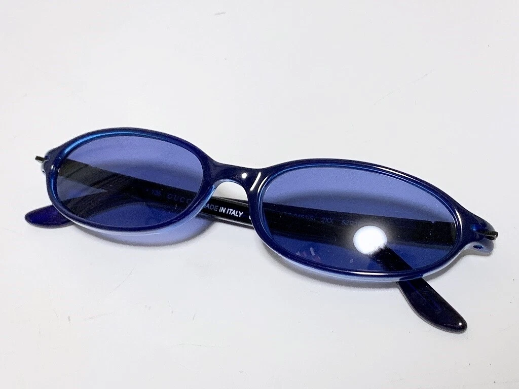 GUCCI sunglasses With case GG2461 S 2XX 135 52 16 blue color logo