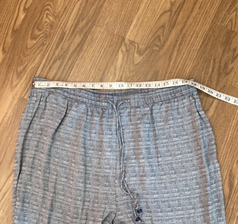 Moda Pantalones Bug Cintura Elástica Cordón Talla 22/24W Mezcla Rayón Foto 2 de 4