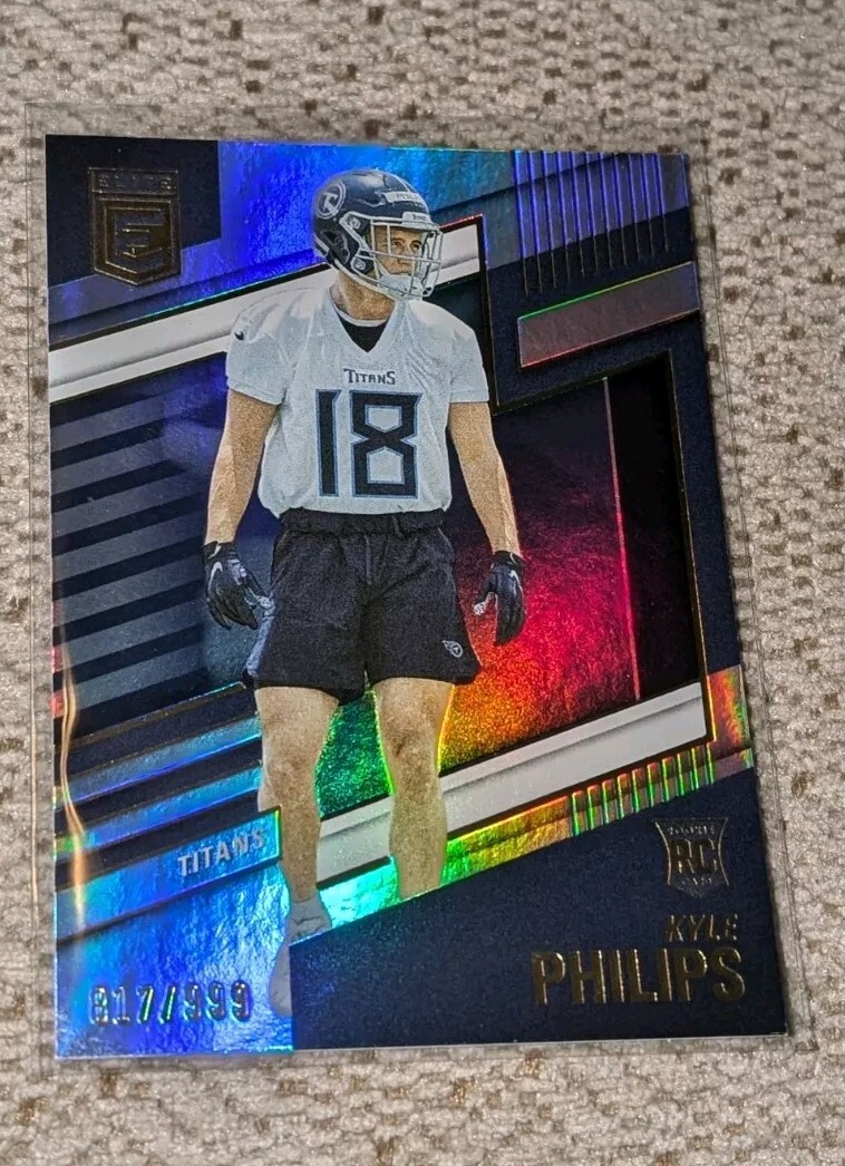 2022 KYLE PHILIPS DONRUSS ELITE RC ROOKIE /999 (TITANS)