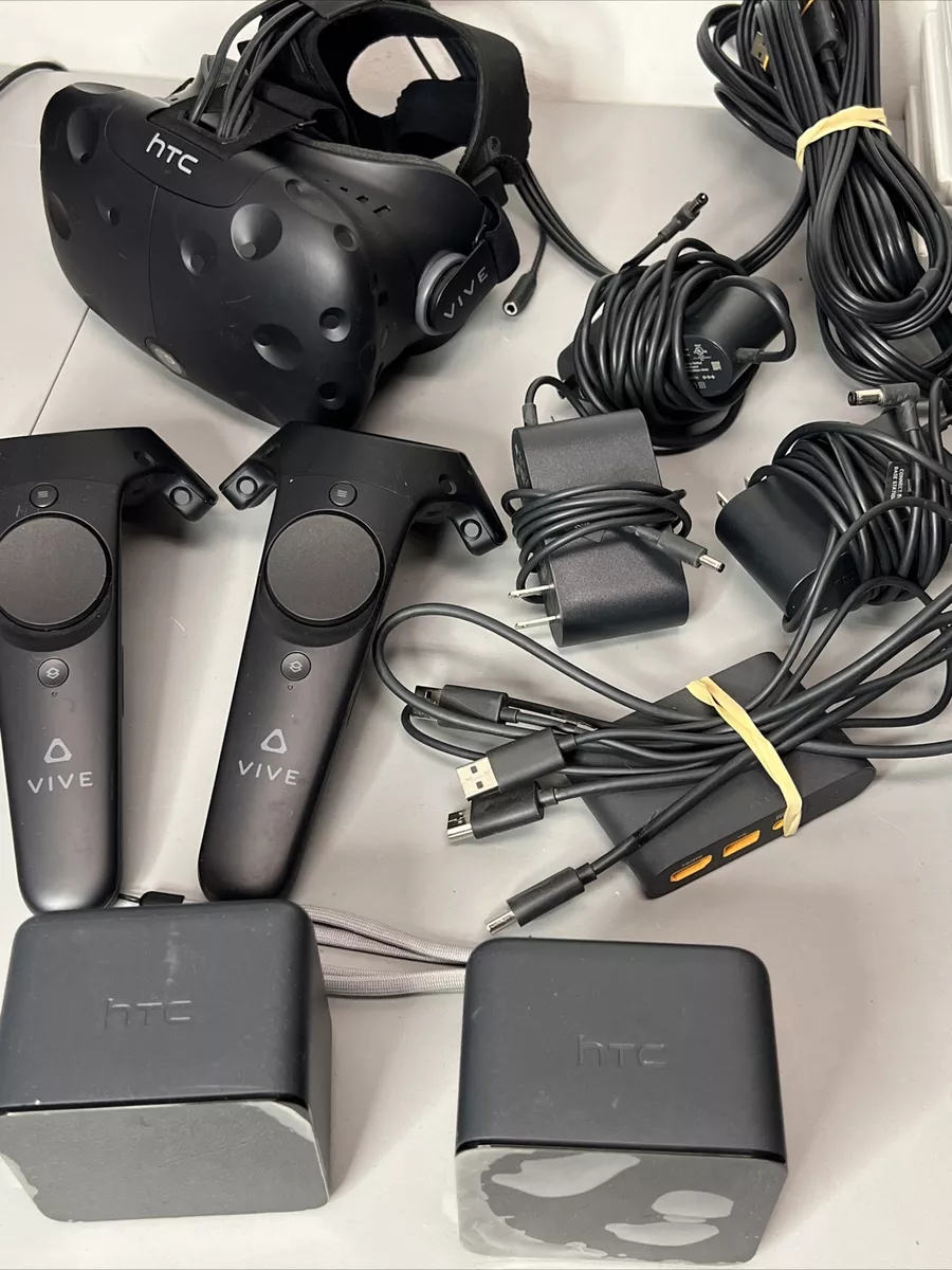 HTC Vive VR Headset Complete Set Full Kit System Virtual Reality