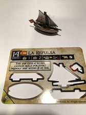 WIZ KIDS PIRATES CSG &ldquo;La Repulsa&rdquo; Revolution &ldquo;Rare&rdquo; Ship (T261)