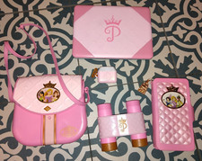 Disney Princess World Travel Purse Set Kids Dress-Up Role Play Accessories