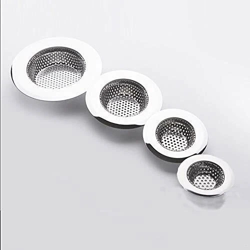 4-Pack Hair Catcher Shower Drain Bathtub Drain Cover Sink Tub Drain Stopper