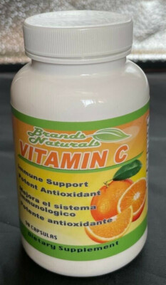 New Brands Naturals Vitamin C Vitamina Mejora el sistema Immunologico 90 Caps 