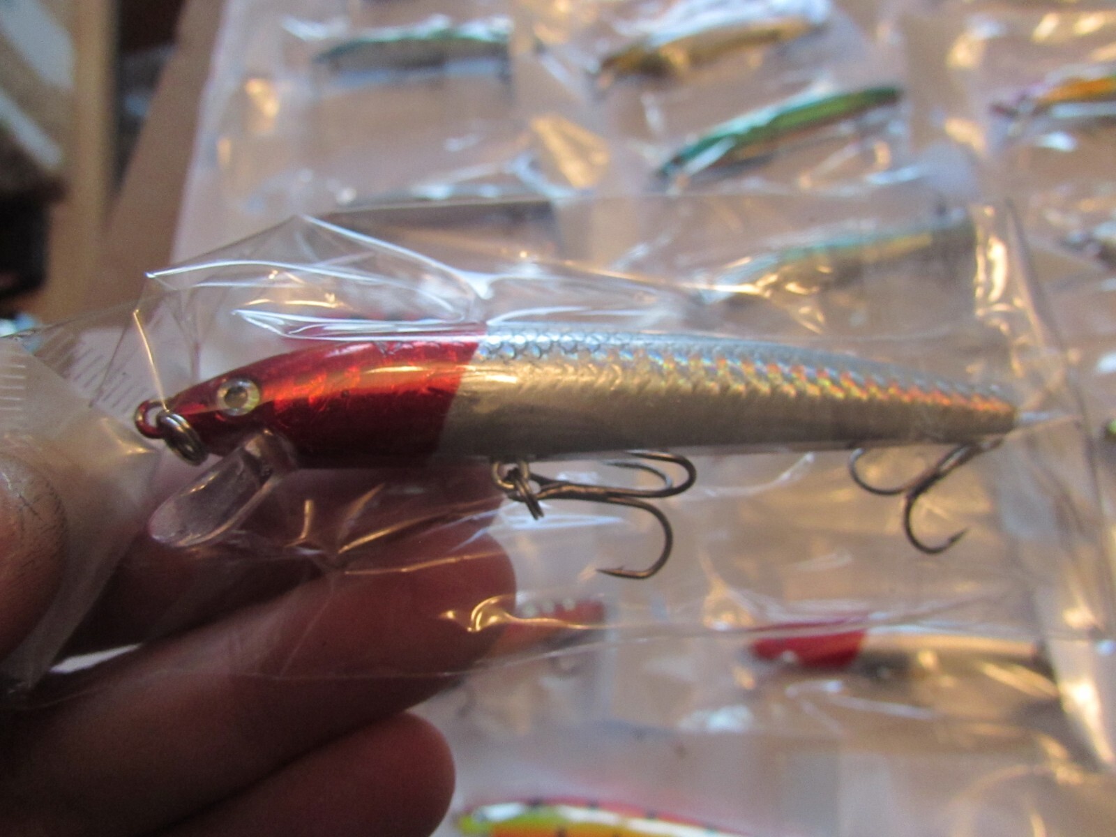 20 new rapala style larger salmon pike fishing lure plugs crankbaits rattlers - Image 11