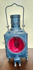 Antica Lanterna Fanale Ferrovie Federali Tedesche Fanale di Coda 800 primi 900