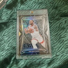 2023-24 Panini Obsidian Rookie Cam Whitmore Houston Rockets #33 Basketball Card