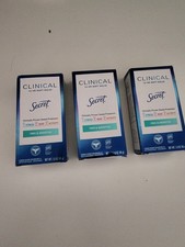 X3 Secret Clinical Strength Antiperspirant Deodorant Soft Solid Unscented 1.6 oz