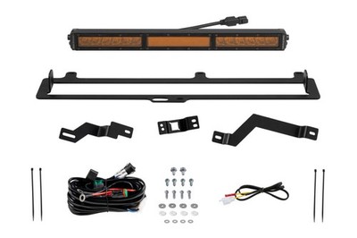 Diode Dynamics DD7416 TRD Pro Grille 18  SS18 Light Bar Kit (Amber Combo)
