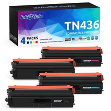 Toner for Brother TN436 Super High (KCMY, 4-Pack), use for Brother MFC-L8900C...