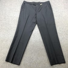 Hugo Boss Pants Mens 34 Charcoal Gray Sharp1 US Dress Slacks Office