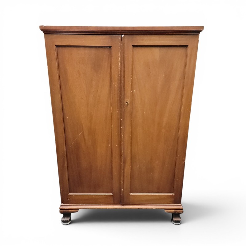 Vintage Wooden Vanity Armoire Chest Mirror Jewelry Drawers Storage -Local Pickup