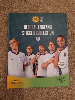 Panini England M&S Official Sticker Collection 2024 Complete Set Of 50 Stickers