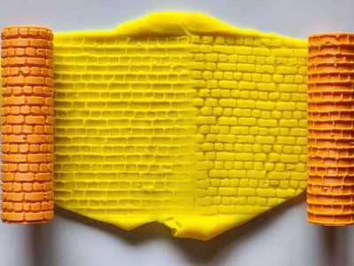 rick Textur Roller Set geprägter & geprägter Ton Polymer Fondant Wandmuster