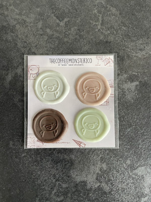 TheCoffeeMonsterzCo  | Wax Seals | OVP | Da Vinci | tcmc