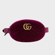 Gucci GG Marmont Marsupio In Velluto