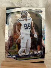 Panini 2025 Prizm Laser Leonard Williams Seattle Seahawks Parallel #183 Football