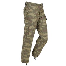 Genuine Turkish Military Field Pants Ripstop Army Issued M2008 Camo Used