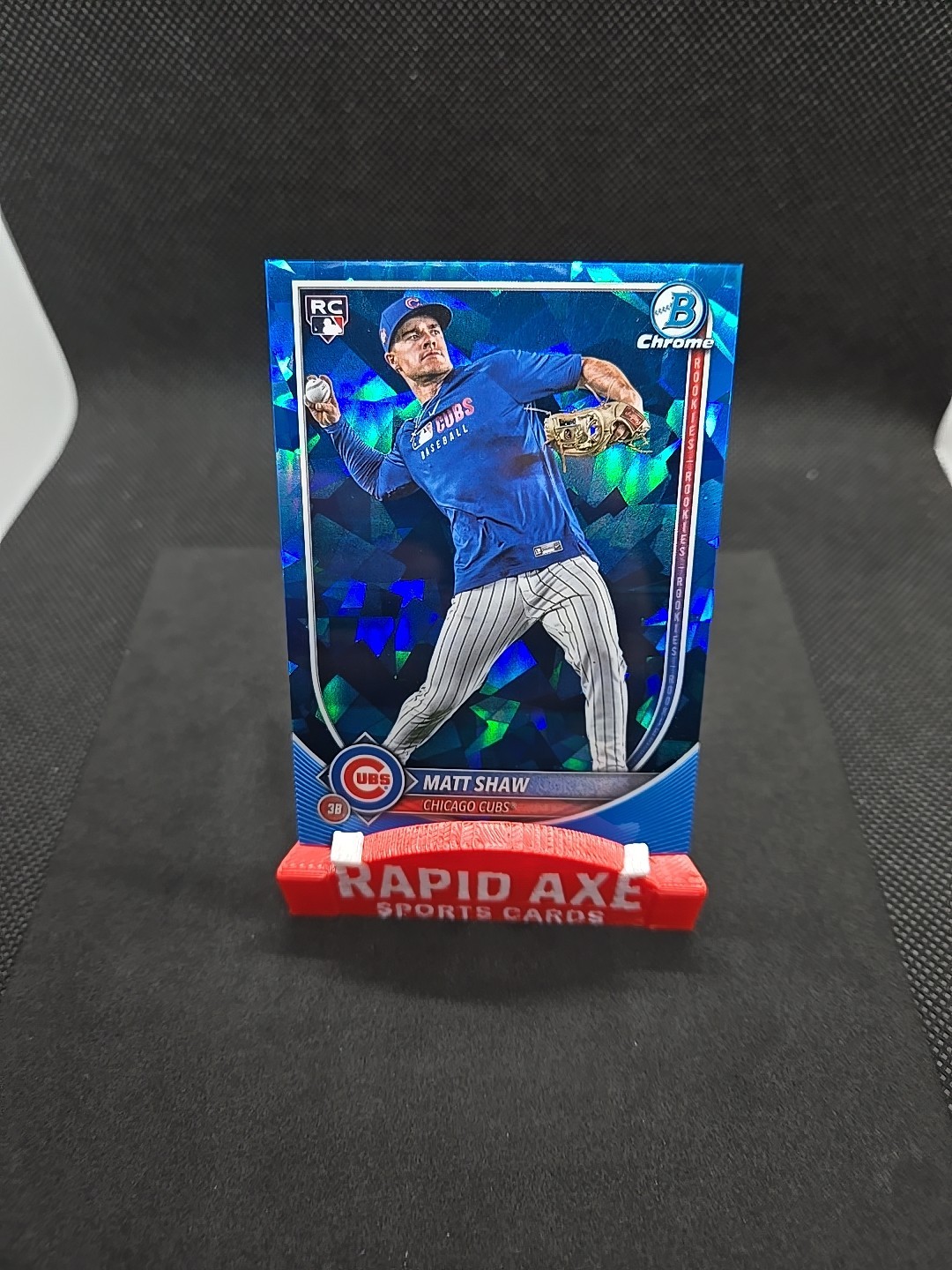 2025 Bowman Chrome Sapphire Edition - Image Variation Matt Shaw #46 (RC)