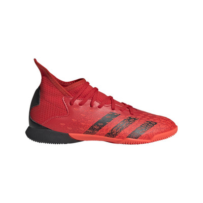 Adidas PREDATOR FREAK.3 IN Kinder Rot Indoor Hallenschuhe Halle Fussball Schuhe