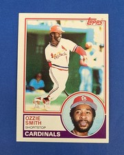 1983 Topps #540 Ozzie Smith St. Louis Cardinals Baseball Card I3
